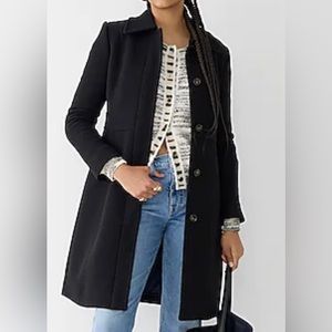 Black, womens dress coat